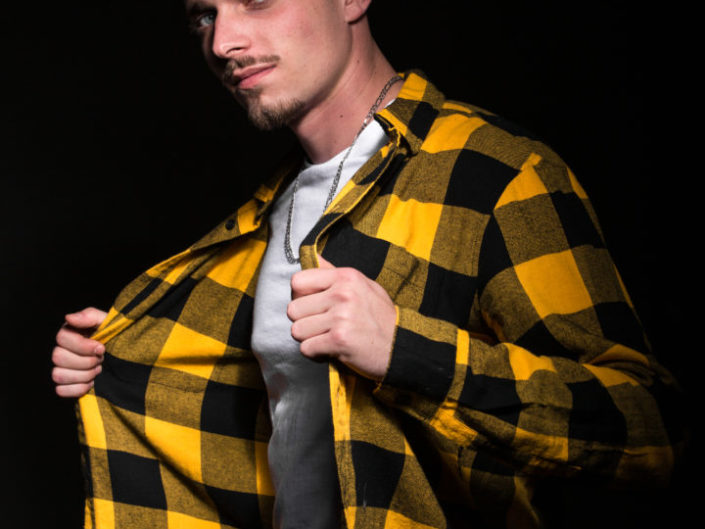 séance photo homme en studio au puy en velay