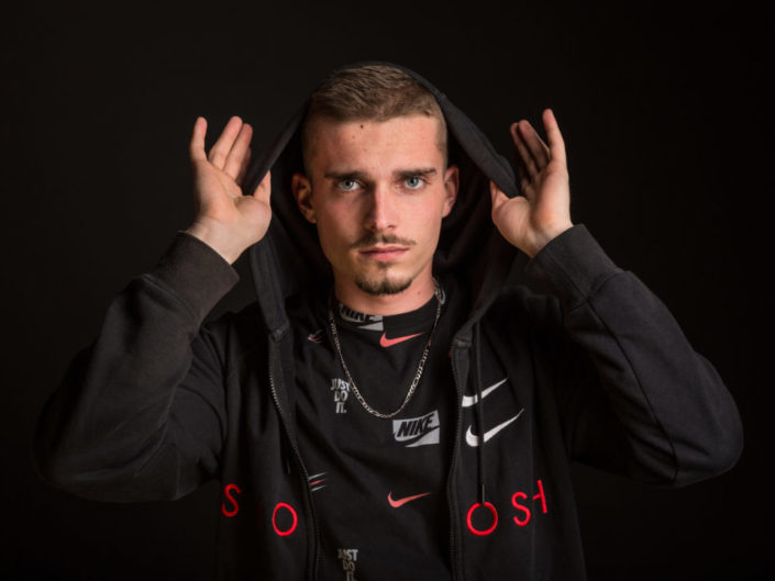 séance photo homme pour nike