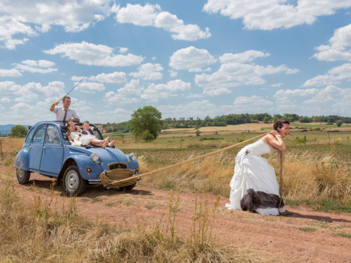 Seance trash the dress, maries au puy en velay